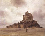 Theodore Gudin Mont-Saint-Michel (mk22) china oil painting reproduction